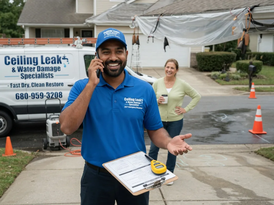 Ceiling Leak Cleanup Hinsdale, NH FAQs